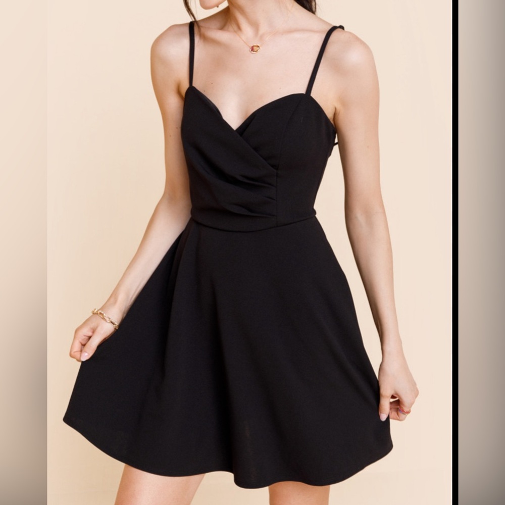 Francesca’s Mi Ami fit and flare mini dress. New.